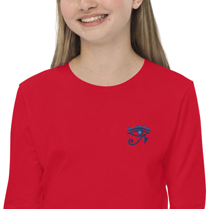 Horus Embroidery Youth Long Sleeve