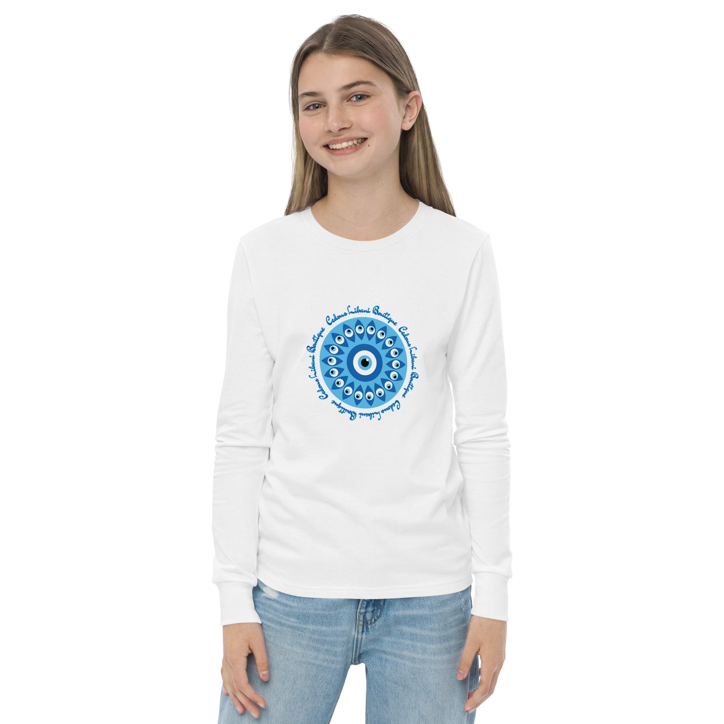 Evil Eye Wheel Youth Long Sleeve