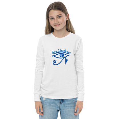 Horus Embroidery Youth Long Sleeve