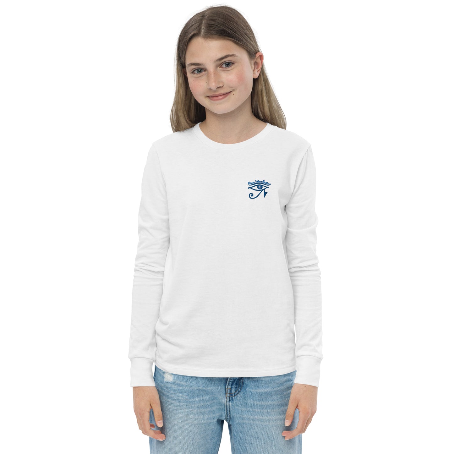 Horus Embroidery Youth Long Sleeve