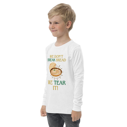 Hummus Pita Youth Long Sleeve