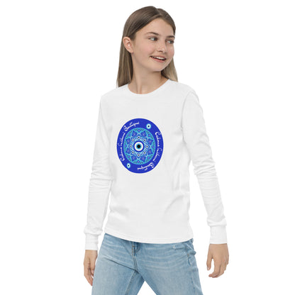 Evil Eye Mosaic Youth Long Sleeve