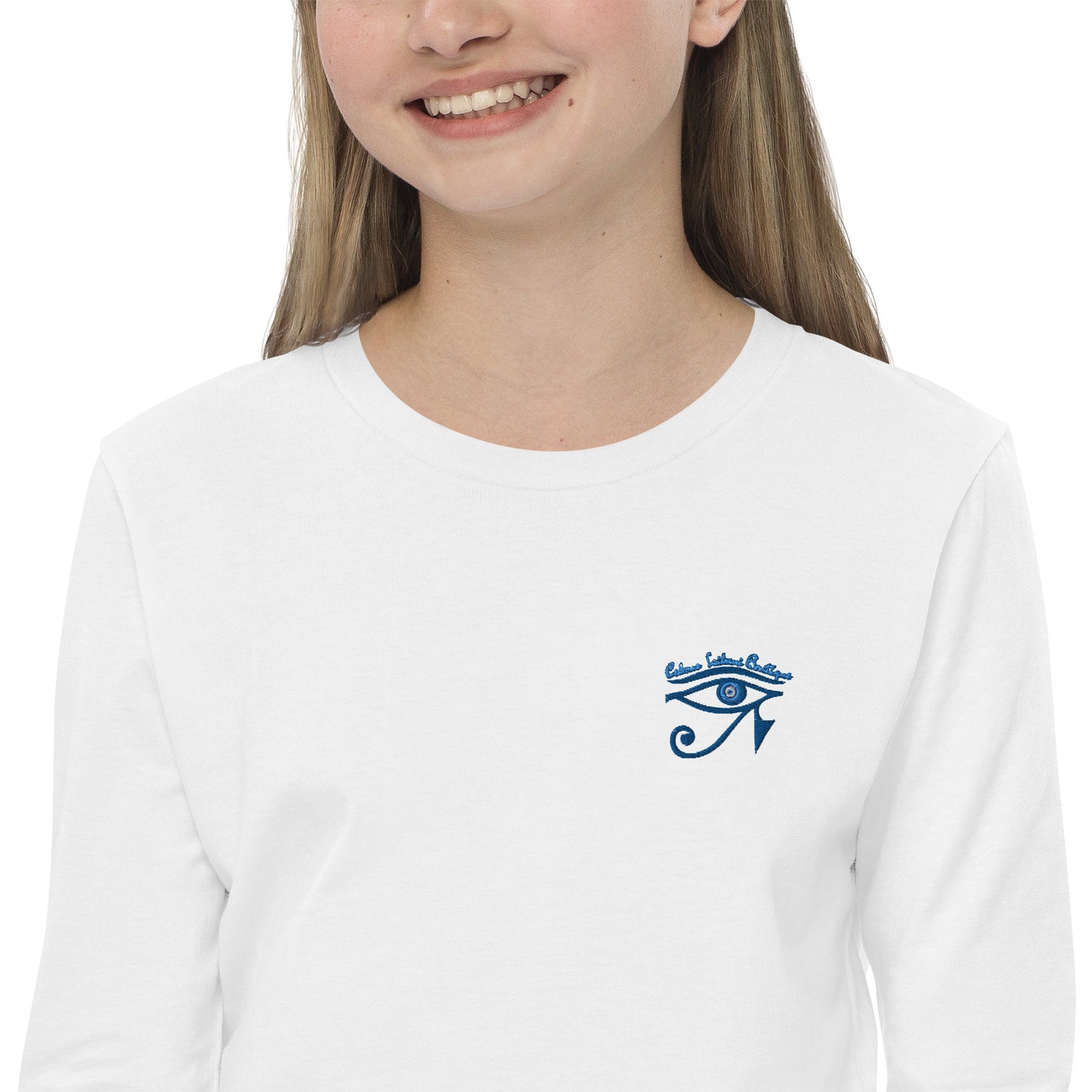 Horus Embroidery Youth Long Sleeve