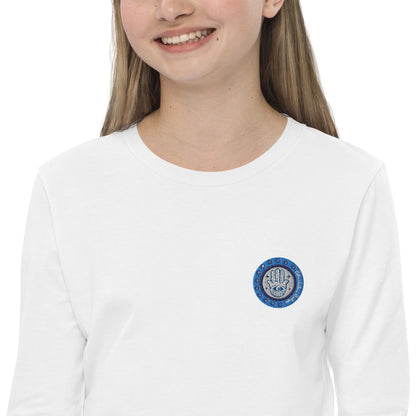 Hamsa Embroidery Youth Long Sleeve