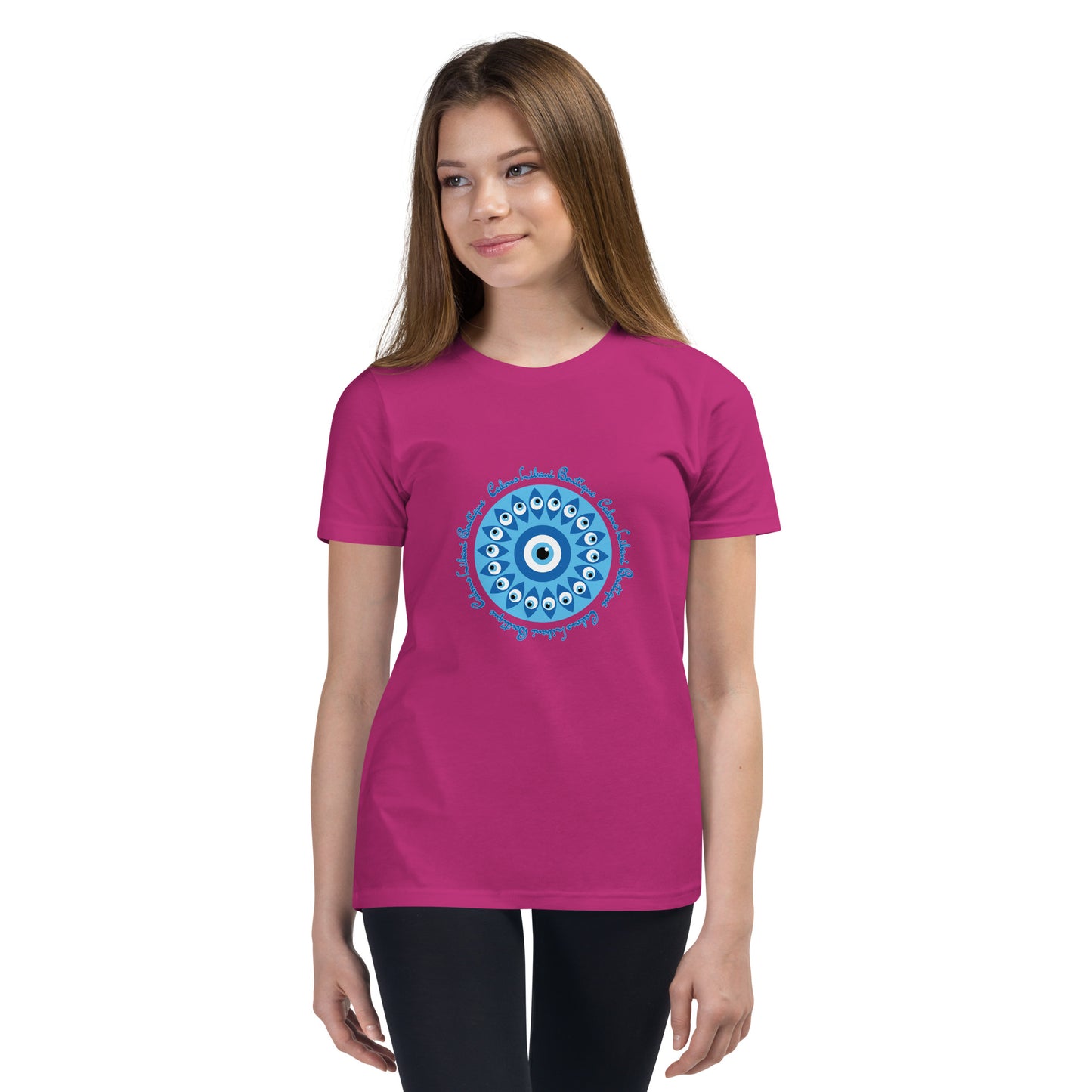 Evil Eye Wheel Youth T-Shirt