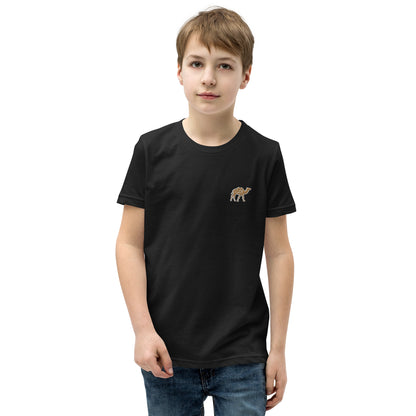 Camelus Embroidery Youth T-Shirt