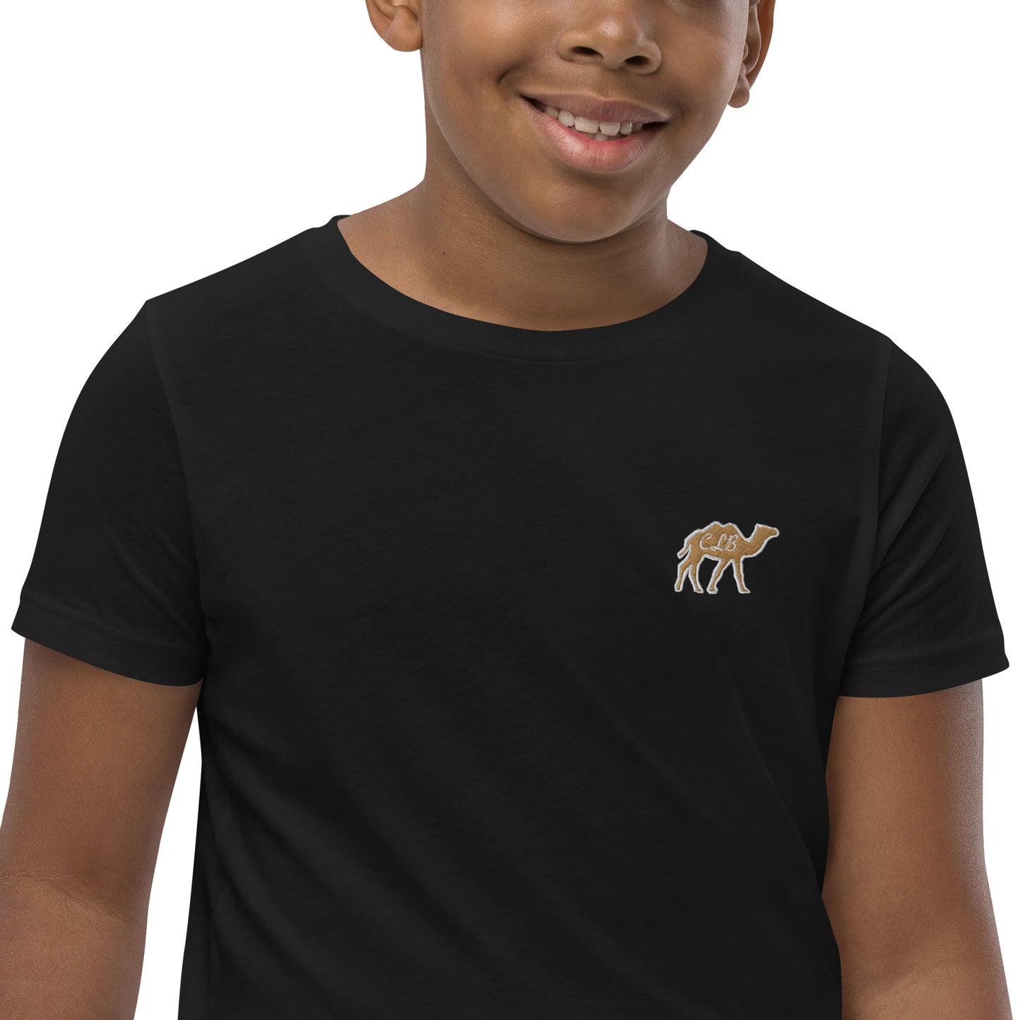 Camelus Embroidery Youth T-Shirt