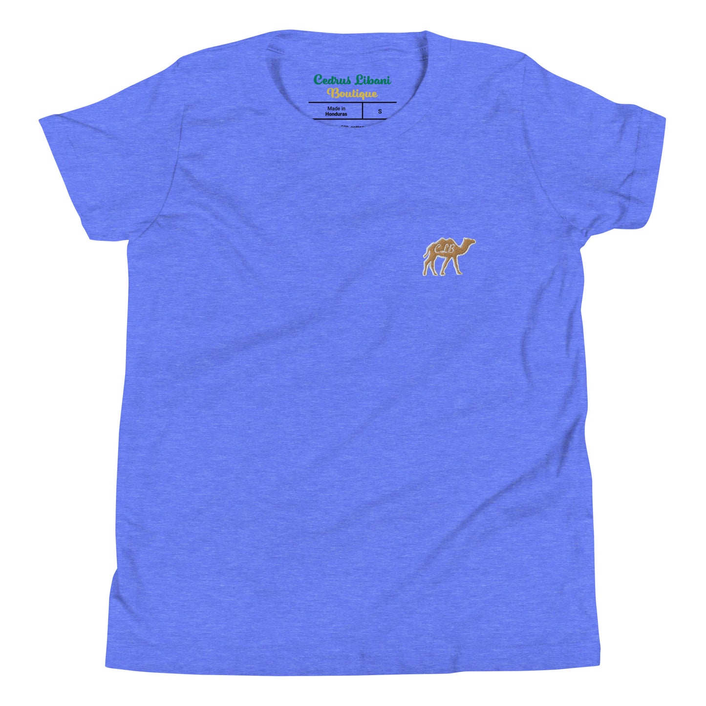 Camelus Embroidery Youth T-Shirt