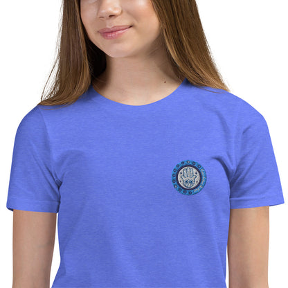 Hamsa Embroidery Youth T-Shirt