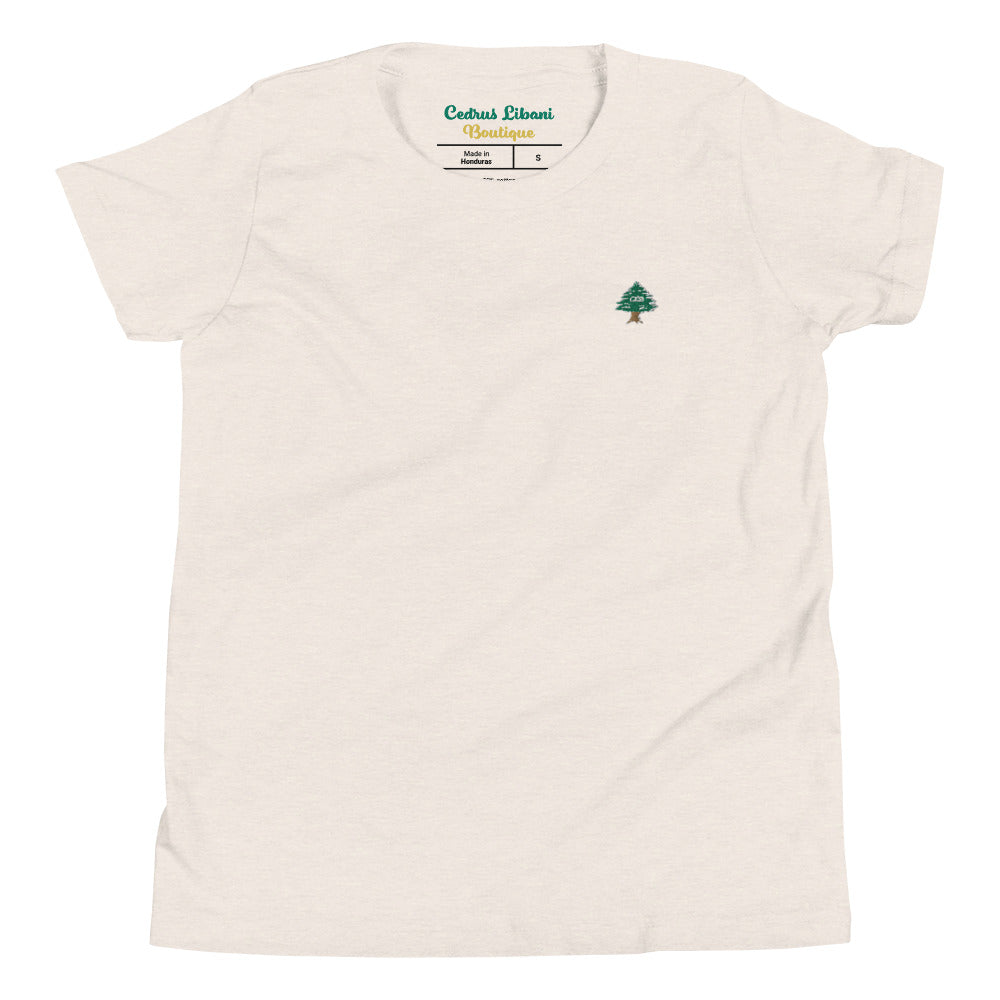 Cedar Embroidery Youth T-Shirt