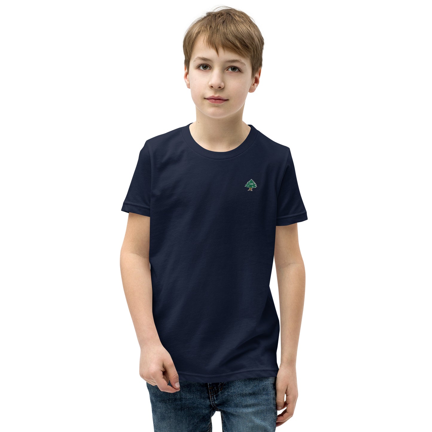 Cedar Embroidery Youth T-Shirt