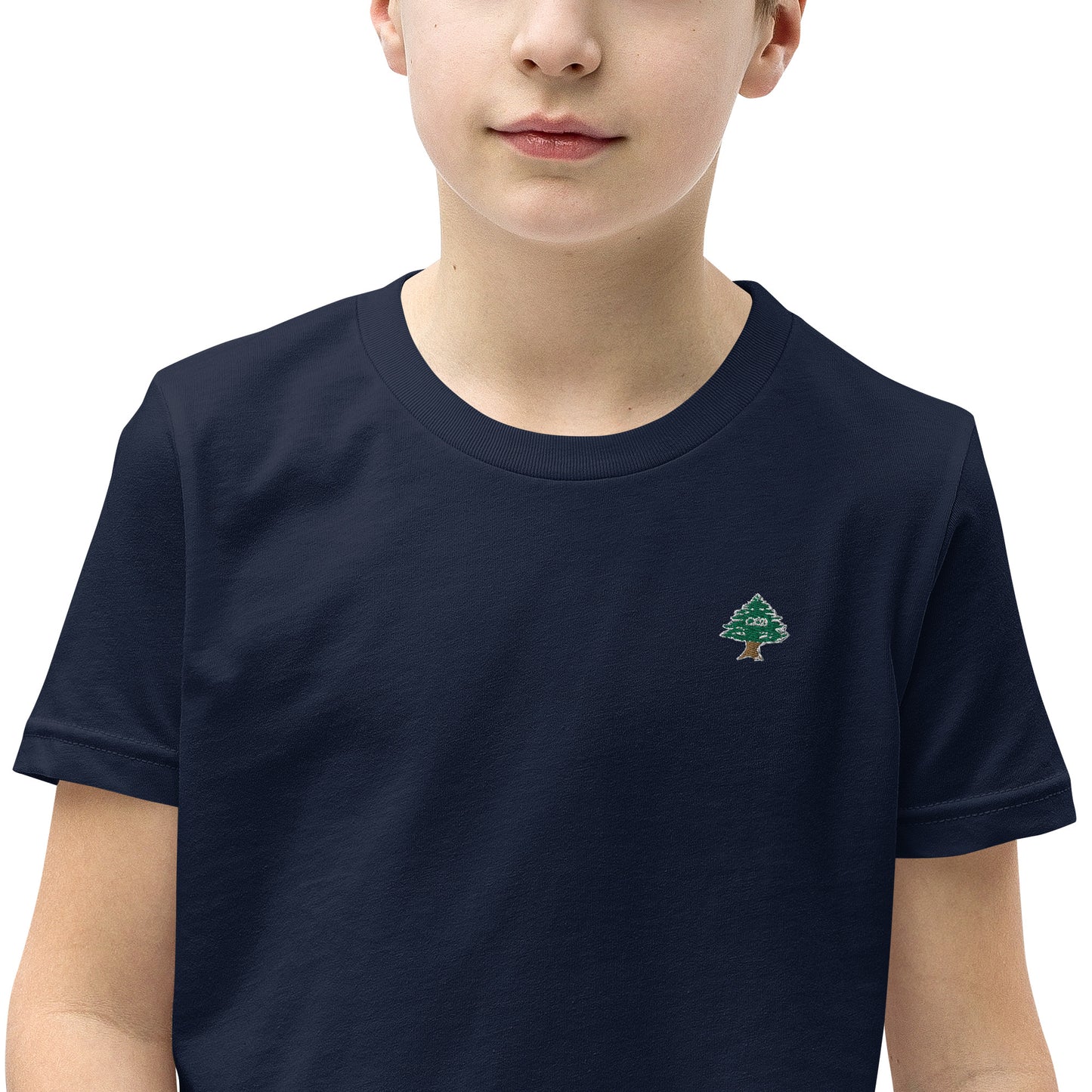 Cedar Embroidery Youth T-Shirt