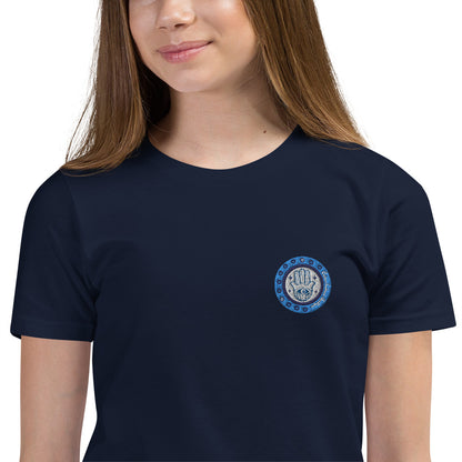 Hamsa Embroidery Youth T-Shirt