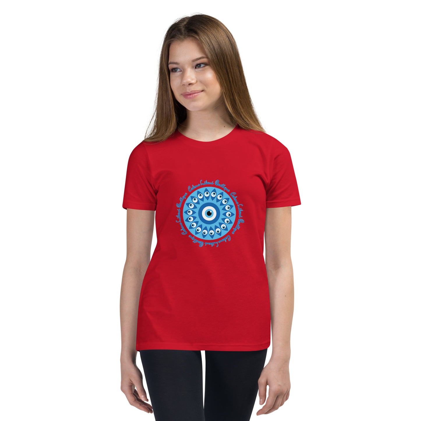 Evil Eye Wheel Youth T-Shirt