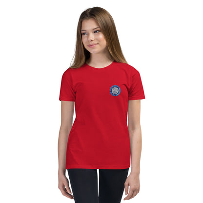 Hamsa Embroidery Youth T-Shirt