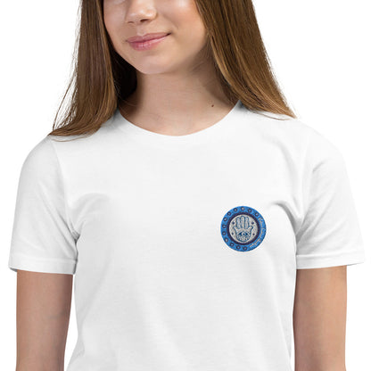 Hamsa Embroidery Youth T-Shirt